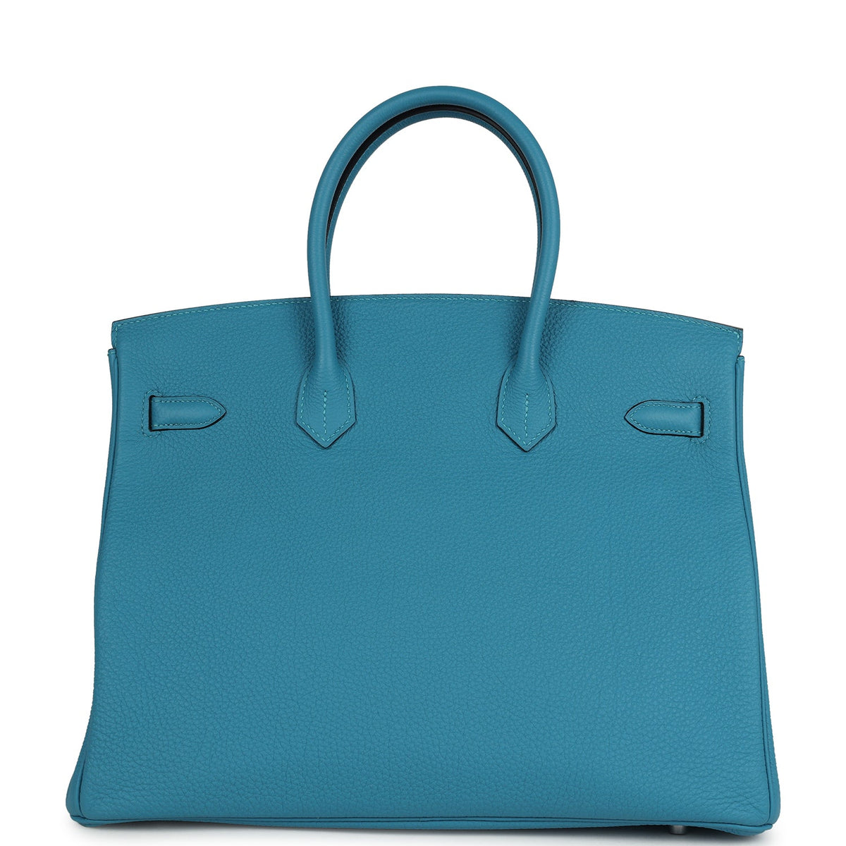 Hermes Birkin 35 Turquoise Togo Palladium Hardware