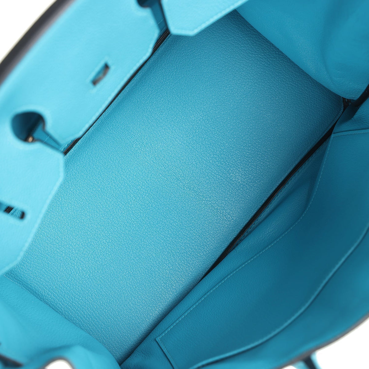 Hermes Birkin 35 Turquoise Togo Palladium Hardware