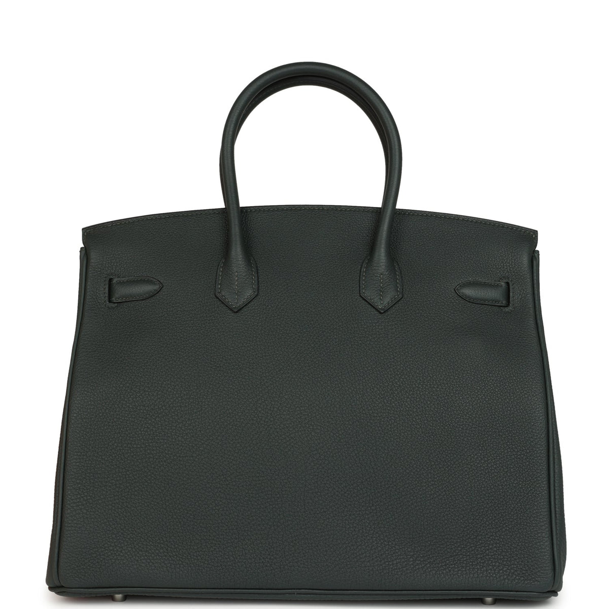 Hermes Birkin 35 Vert Fonce Togo Palladium Hardware