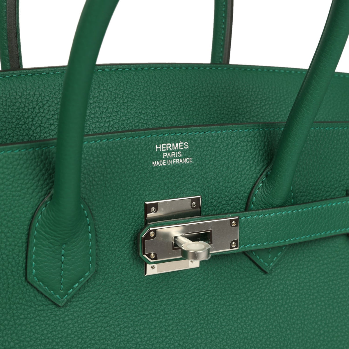 Hermes Birkin 35 Vert Moyen Togo Palladium Hardware