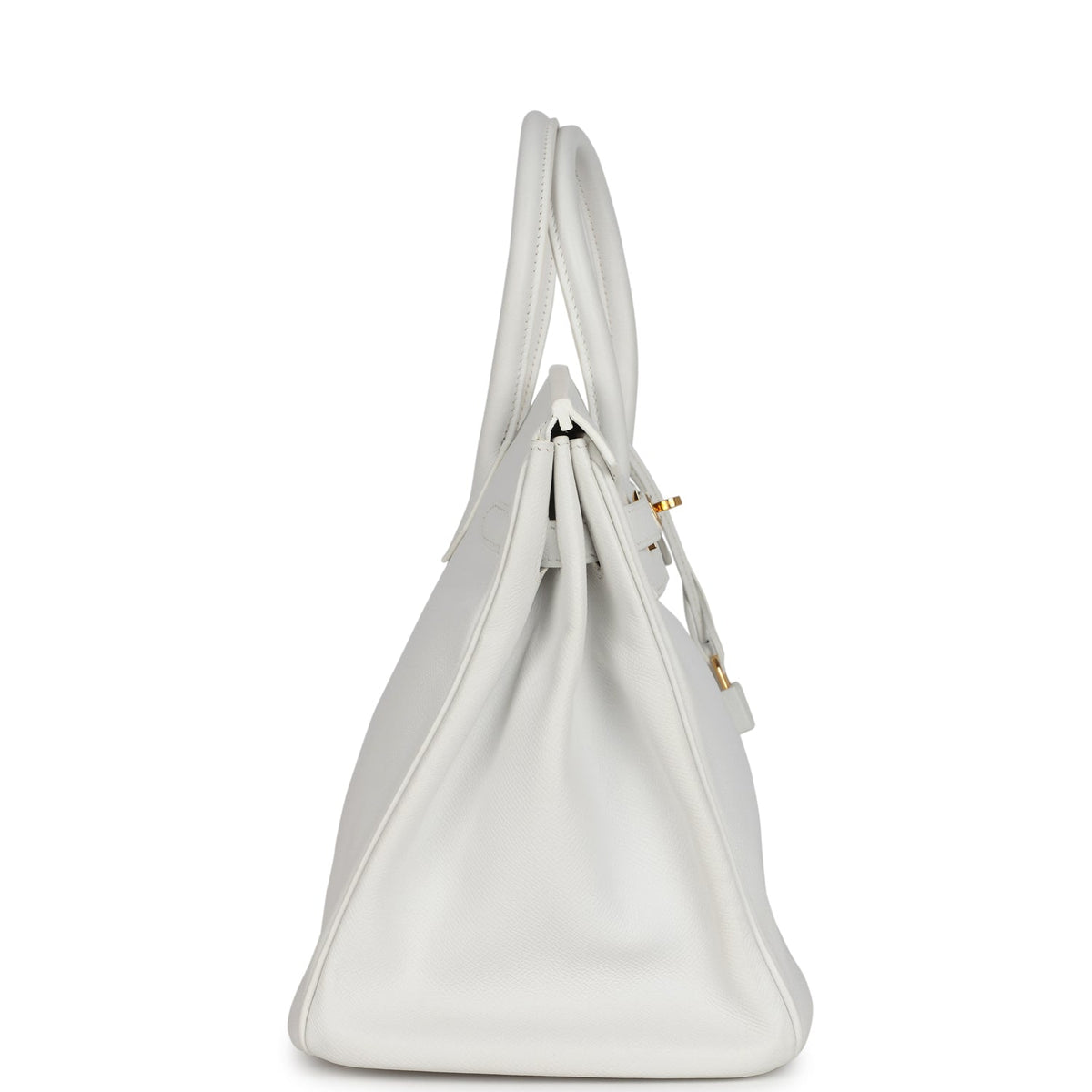 Hermes Birkin 35 White Epsom Gold Hardware