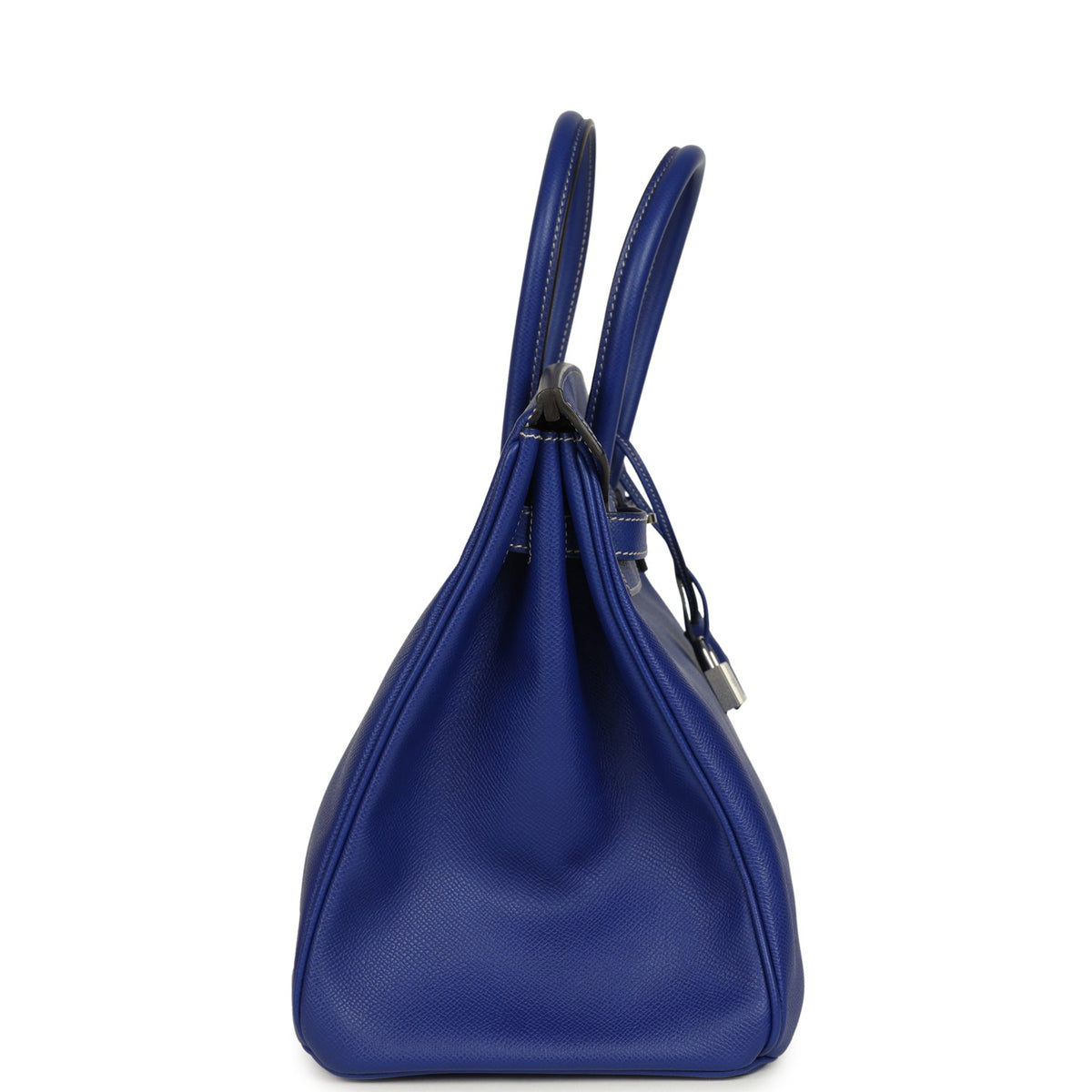 Candy Hermes Birkin 35 Bleu Electric Verso Epsom Palladium Hardware