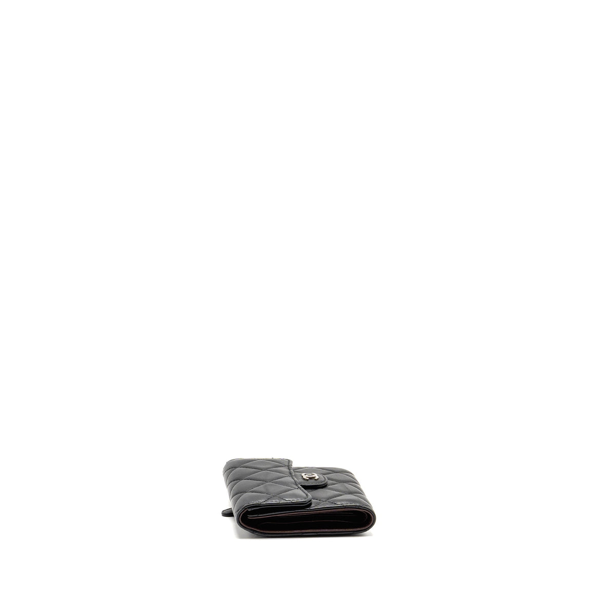 chanel-small-classic-flap-wallet-lambskin-black-shw