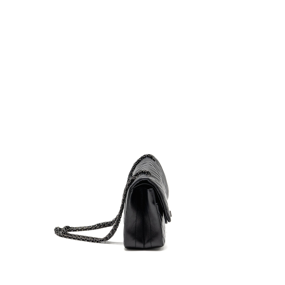 chanel-small-2-55-reissue-double-flap-bag-chevron-aged-calfskin-so-black