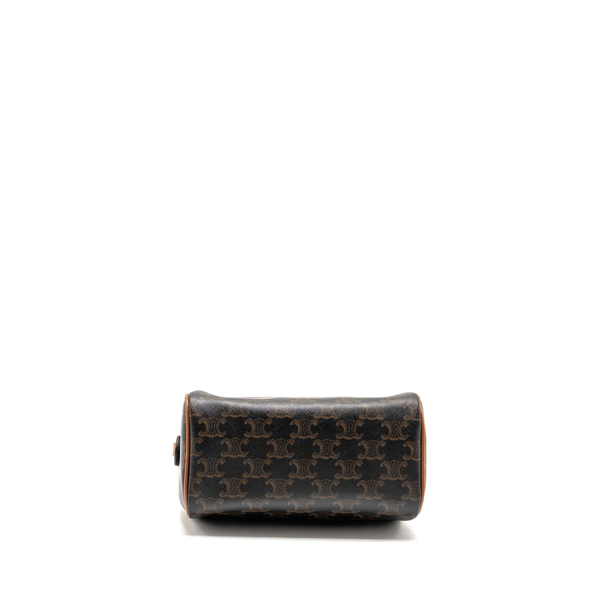 celine-small-boston-bag-triomphe-canvas-calfskin-tan-ghw-1