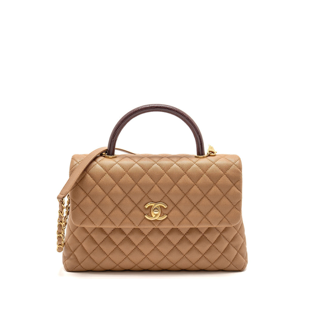 chanel-large-coco-handle-with-lizard-handle-caviar-beige-ghw