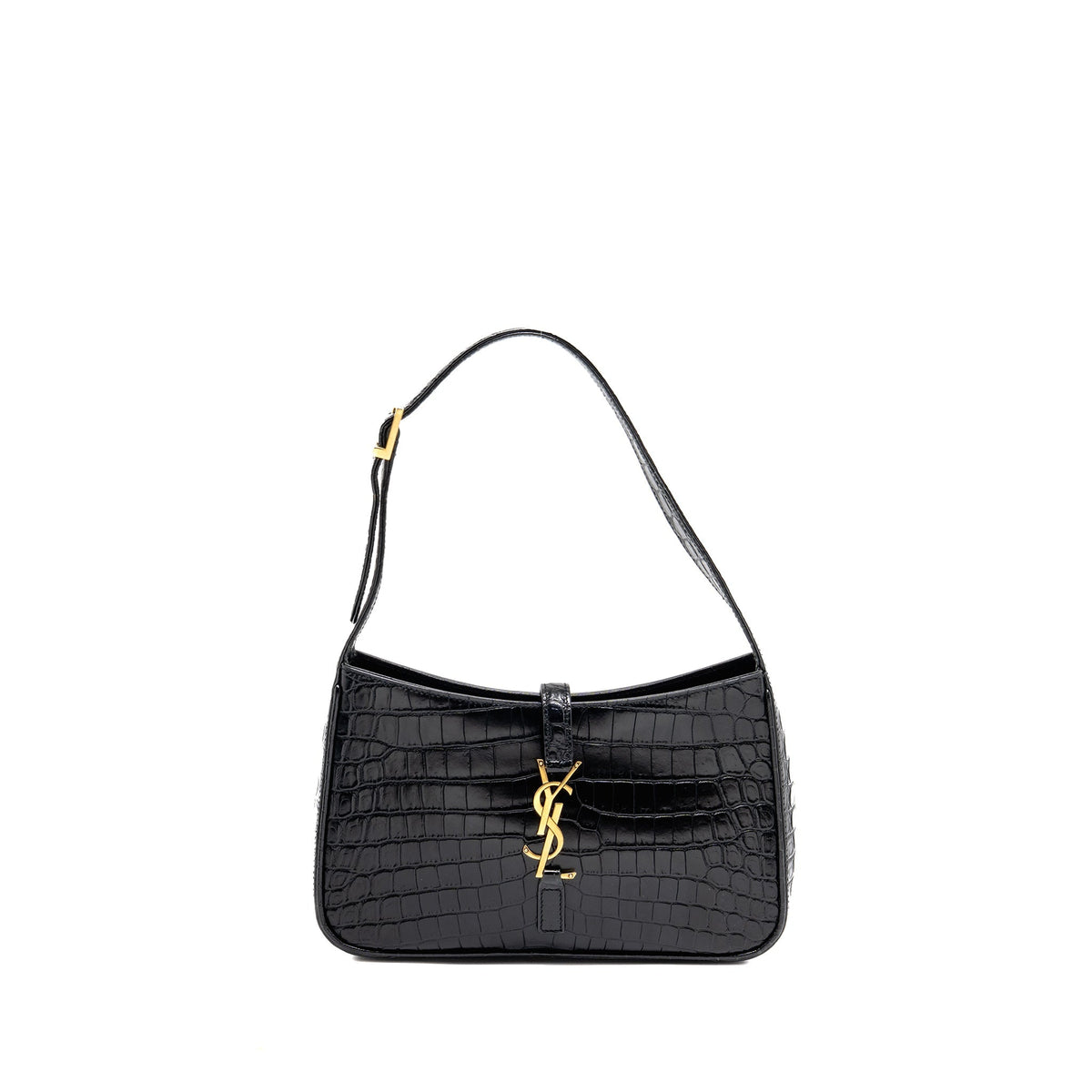 saint-laurent-ysl-hobo-shoulder-bag-croc-embossed-calfskin-black-ghw