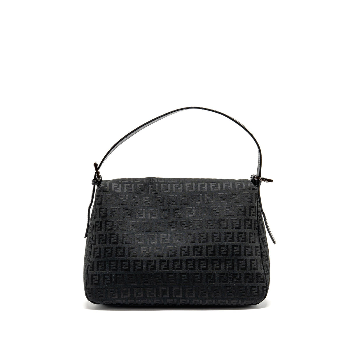 fendi-zucca-mamma-baguette-bag-ff-logo-canvas-black-shw