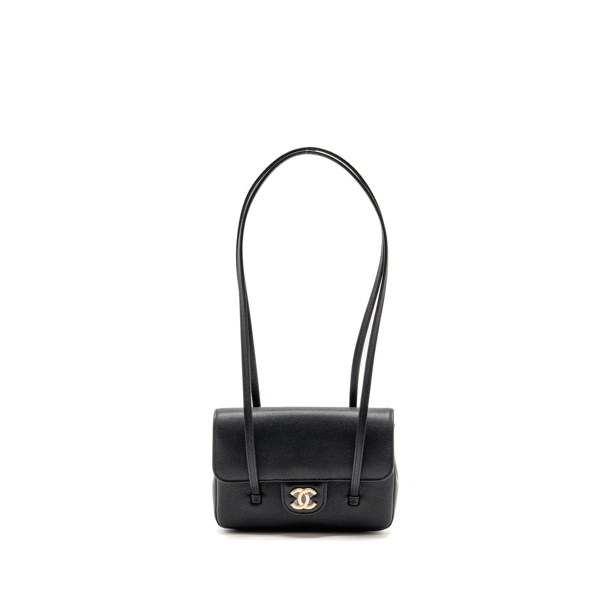 chanel-26p-preppy-coco-clutch-shoulder-bag-caviar-black-ghw-microchip
