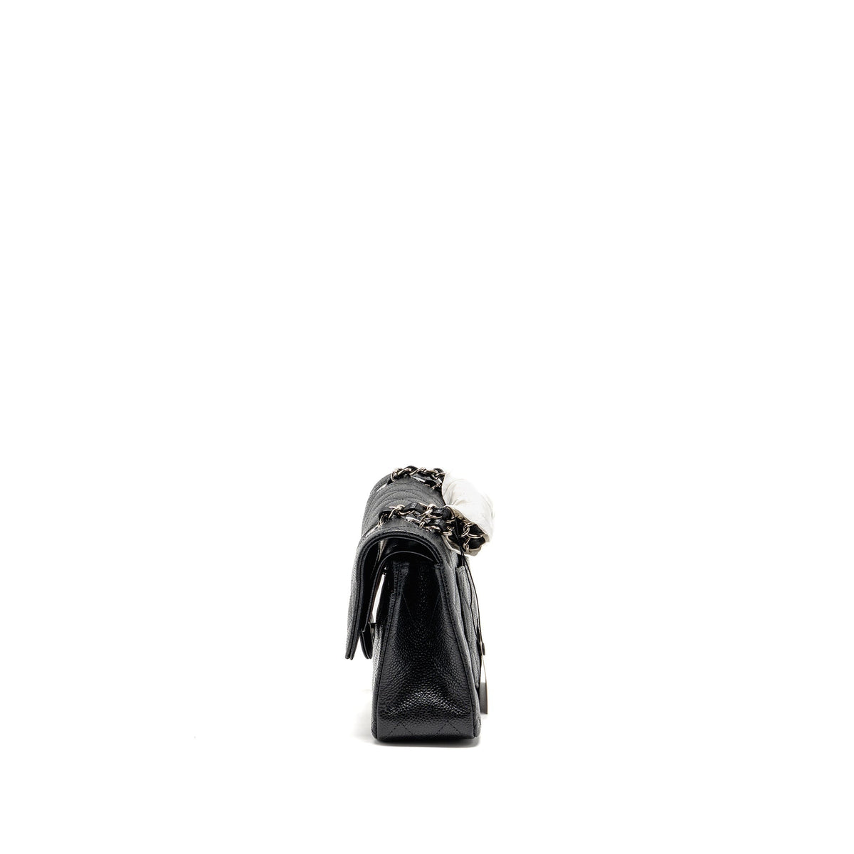 chanel-small-classic-double-flap-bag-caviar-black-shw-2