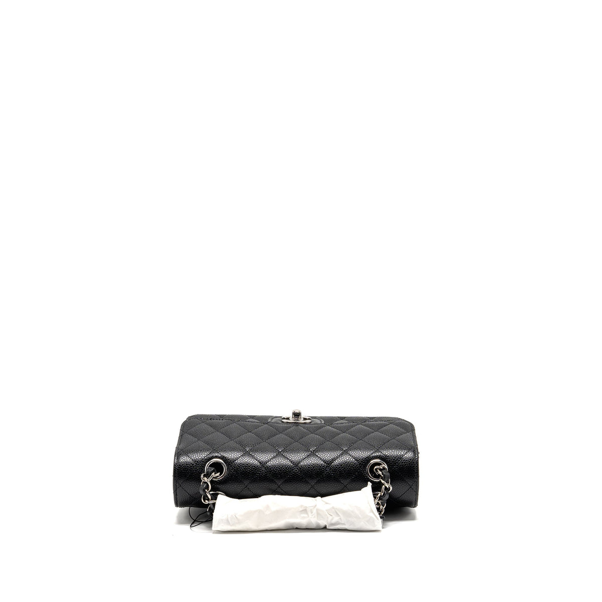chanel-small-classic-double-flap-bag-caviar-black-shw-2