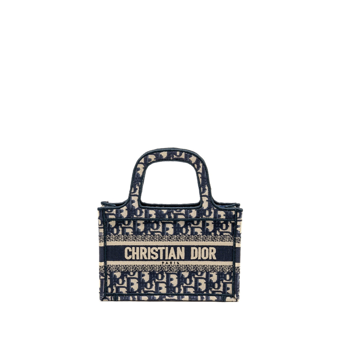 dior-mini-book-tote-bag-blue-oblique-embriodery-copy
