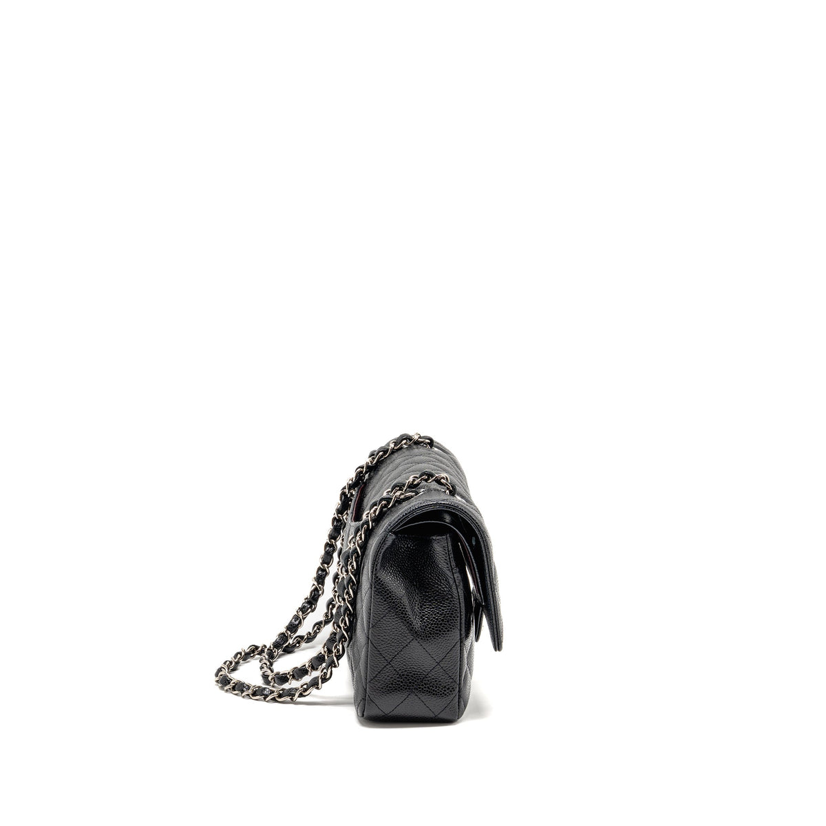 chanel-medium-classic-double-flap-bag-caviar-black-shw-12