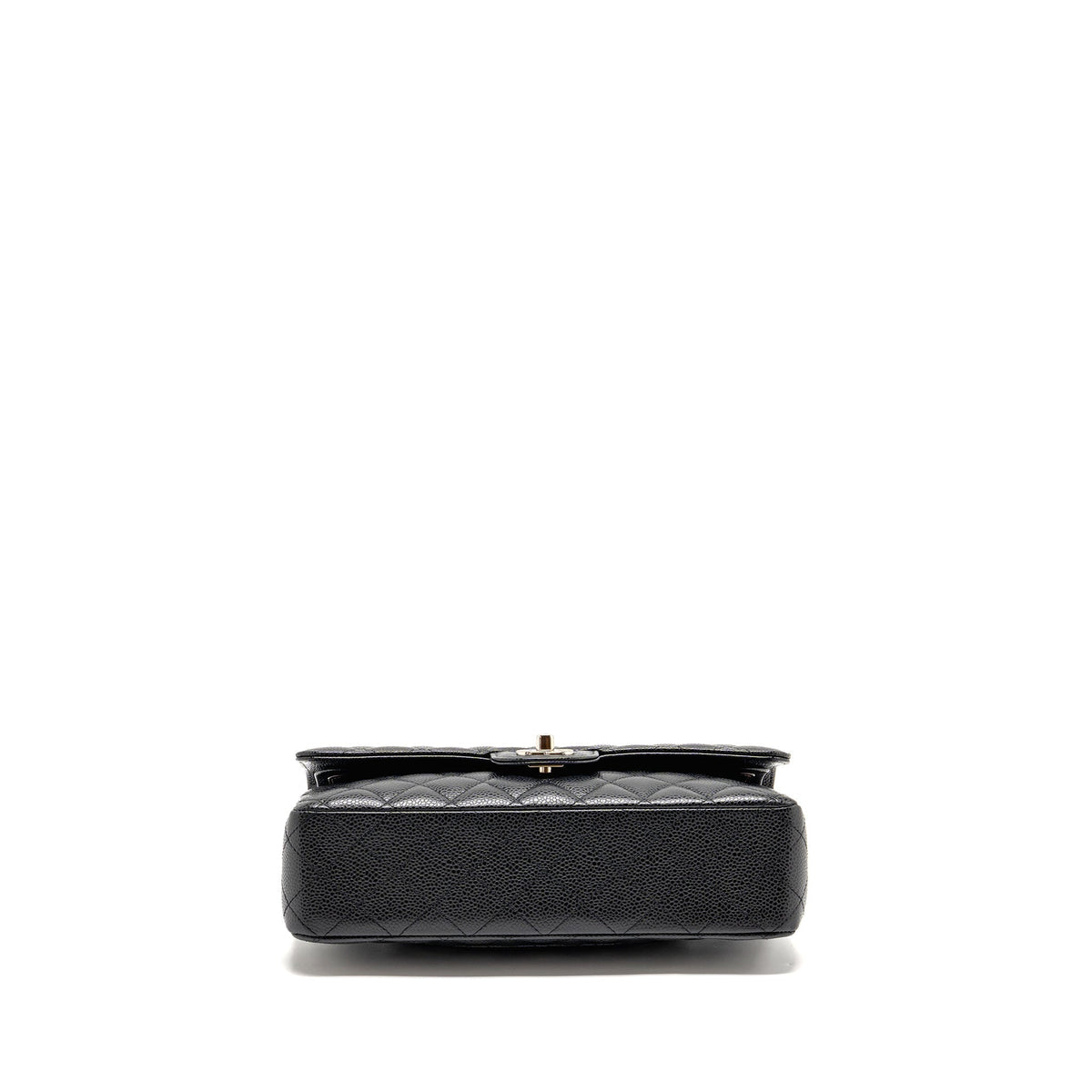 chanel-medium-classic-double-flap-bag-caviar-black-shw-12