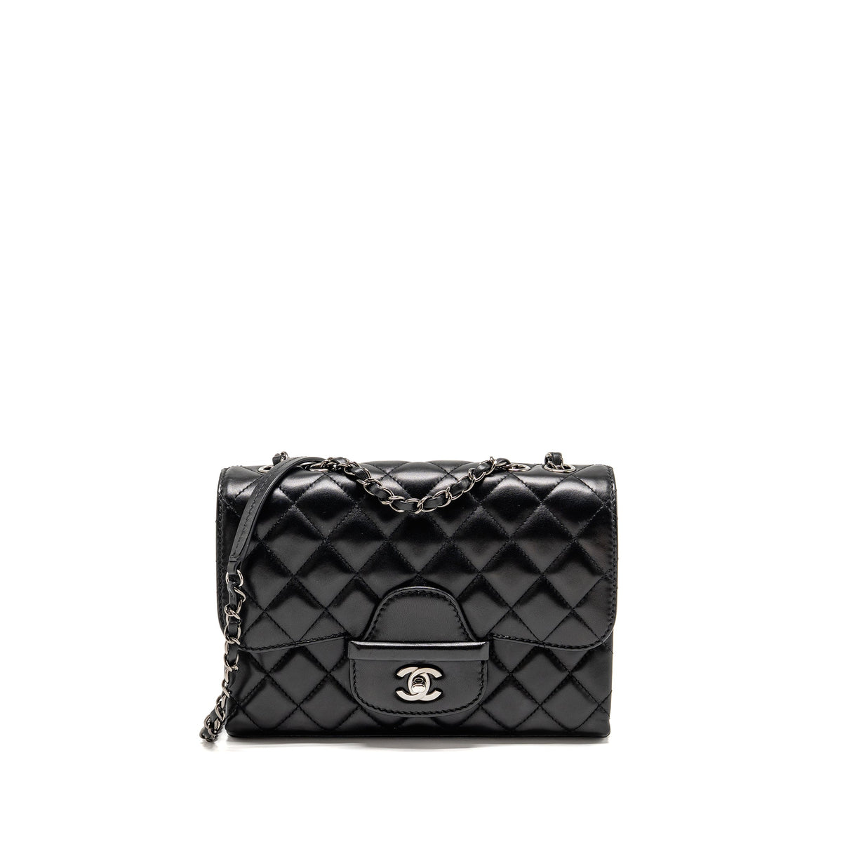 chanel-coco-loop-single-flap-bag-lambskin-black-shw-copy