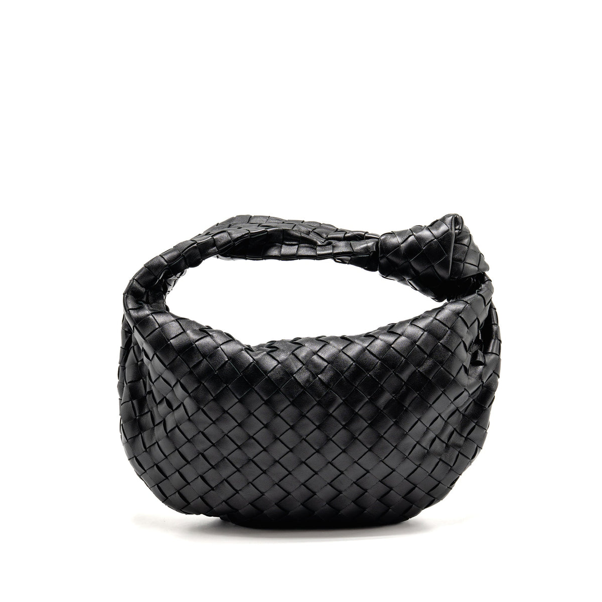 bottega-veneta-small-jodie-intrecciato-leather-black-shw