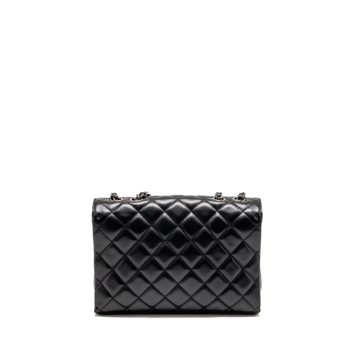 chanel-coco-loop-single-flap-bag-lambskin-black-shw-copy