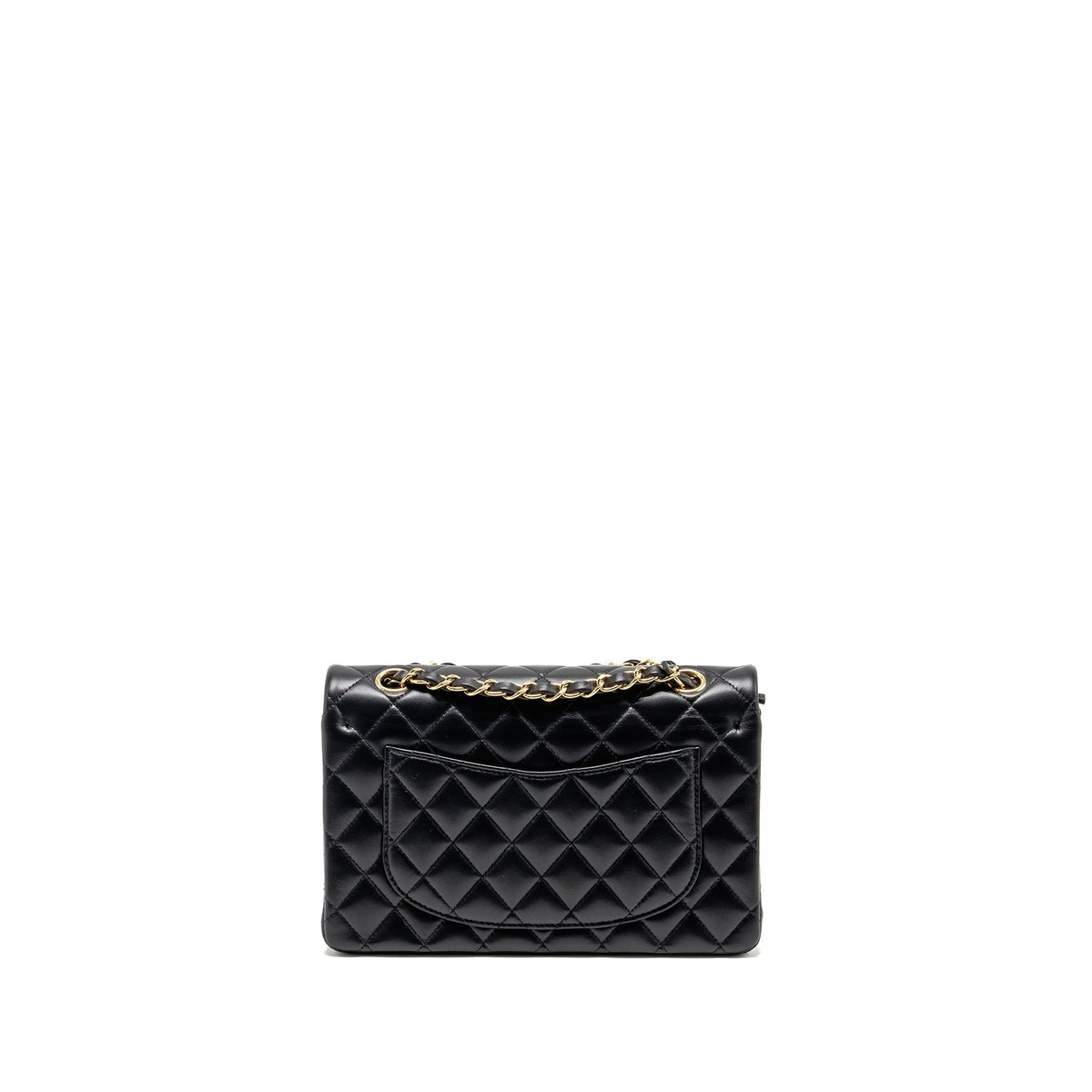 chanel-small-classic-double-flap-bag-lambskin-black-ghw-2
