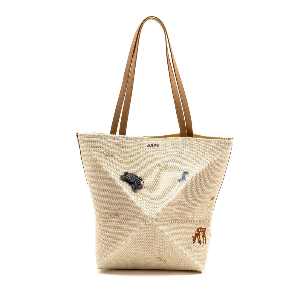 loewe-suna-fujita-limited-edition-medium-puzzle-fold-tote-bag-canvas-leather-beige-multicolour