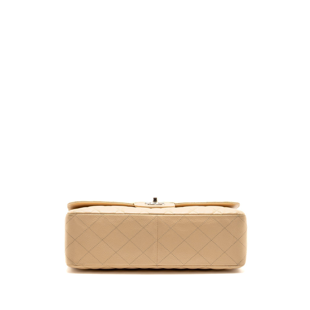 chanel-jumbo-classic-single-flap-bag-caviar-beige-shw