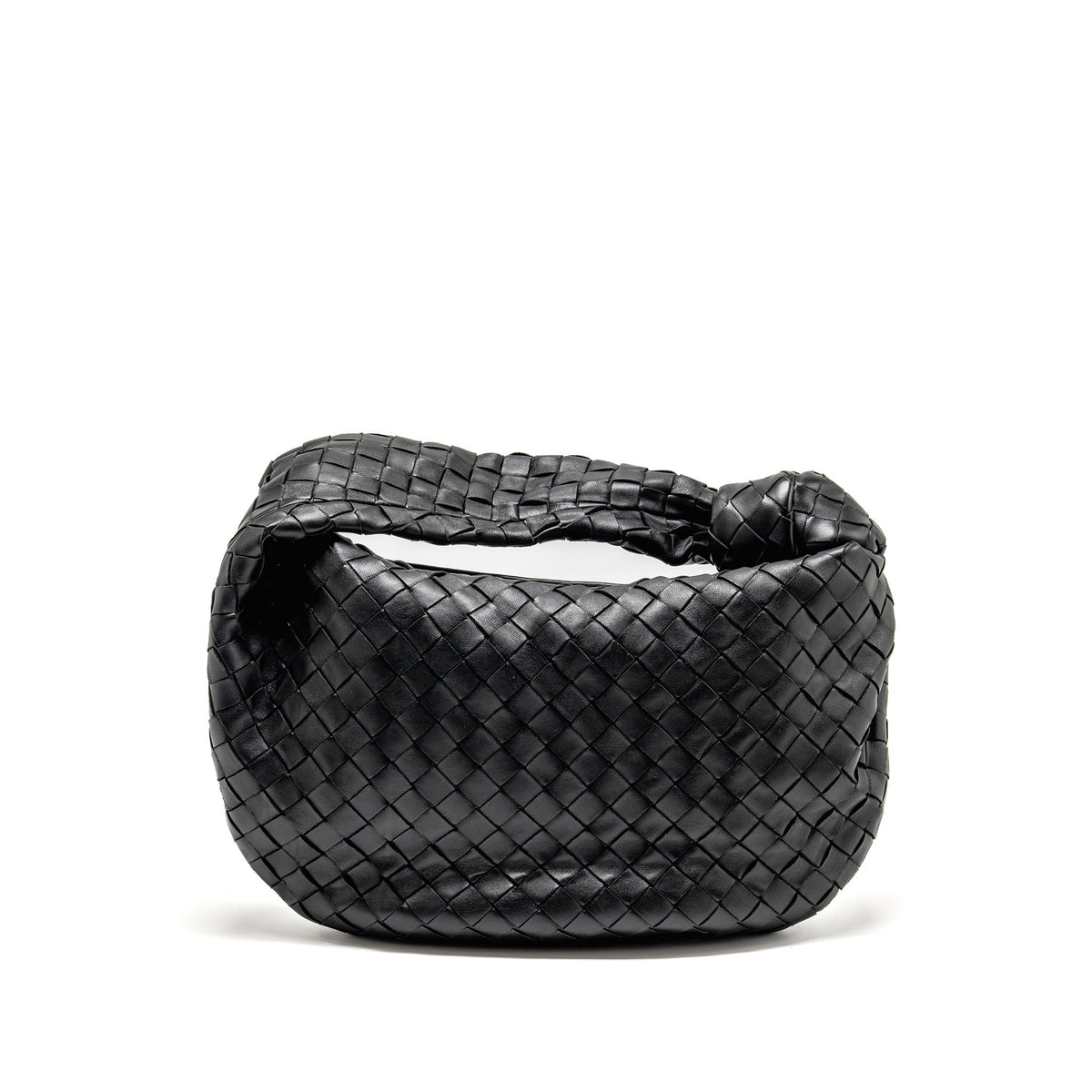 bottega-veneta-small-jodie-lambskin-black-shw-1
