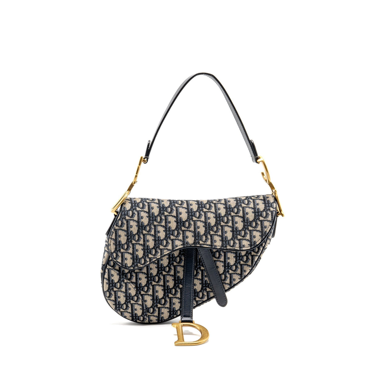 dior-medium-saddle-bag-blue-oblique-canvas-calfskin-ghw