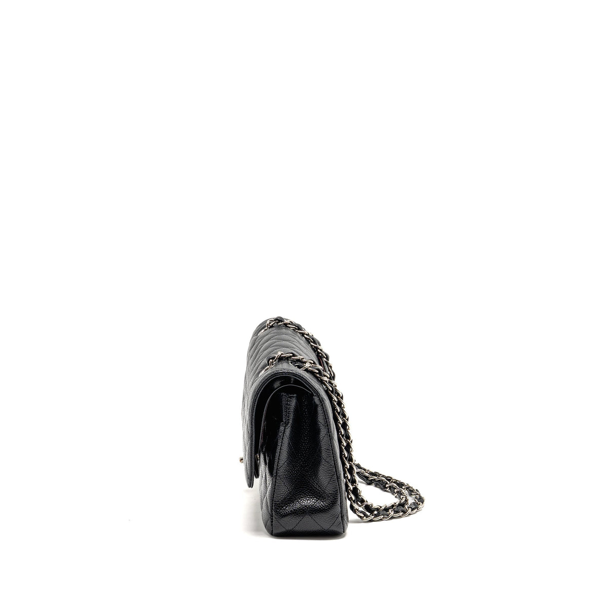 chanel-medium-classic-double-flap-bag-caviar-black-shw-11