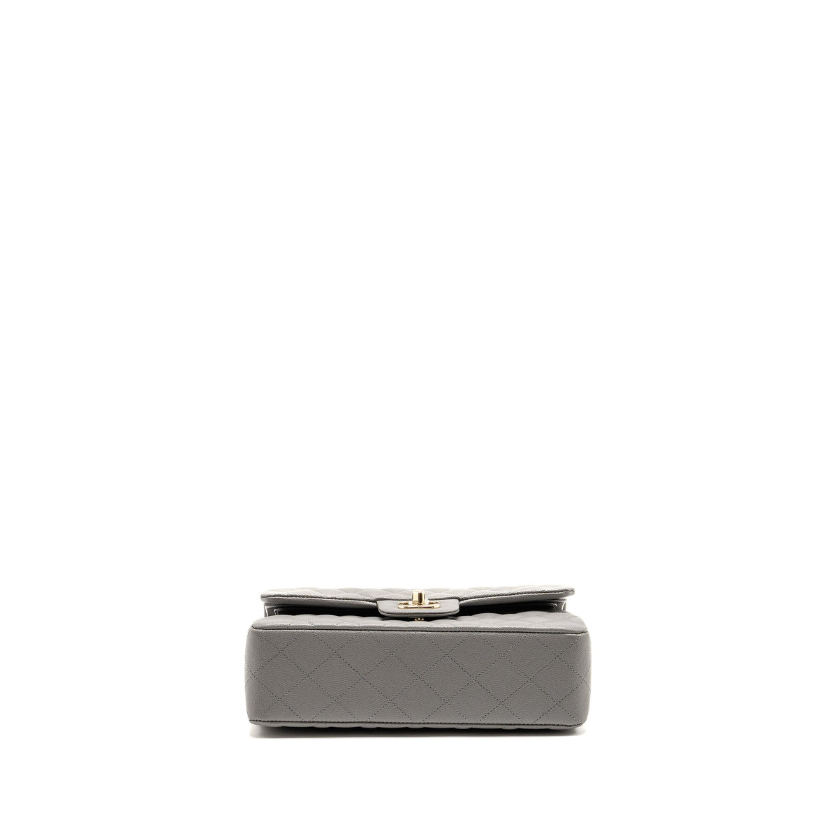 chanel-small-classic-double-flap-bag-caviar-dark-grey-lghw-microchip