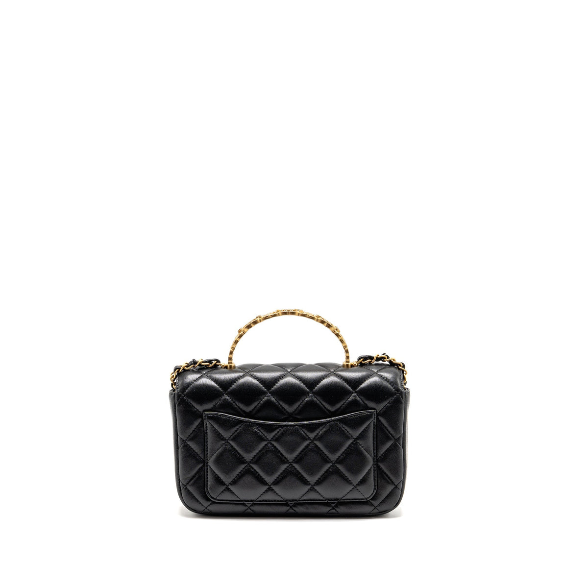 chanel-24s-cc-logo-top-handle-flap-bag-with-chain-lambskin-black-ghw-microchip-copy