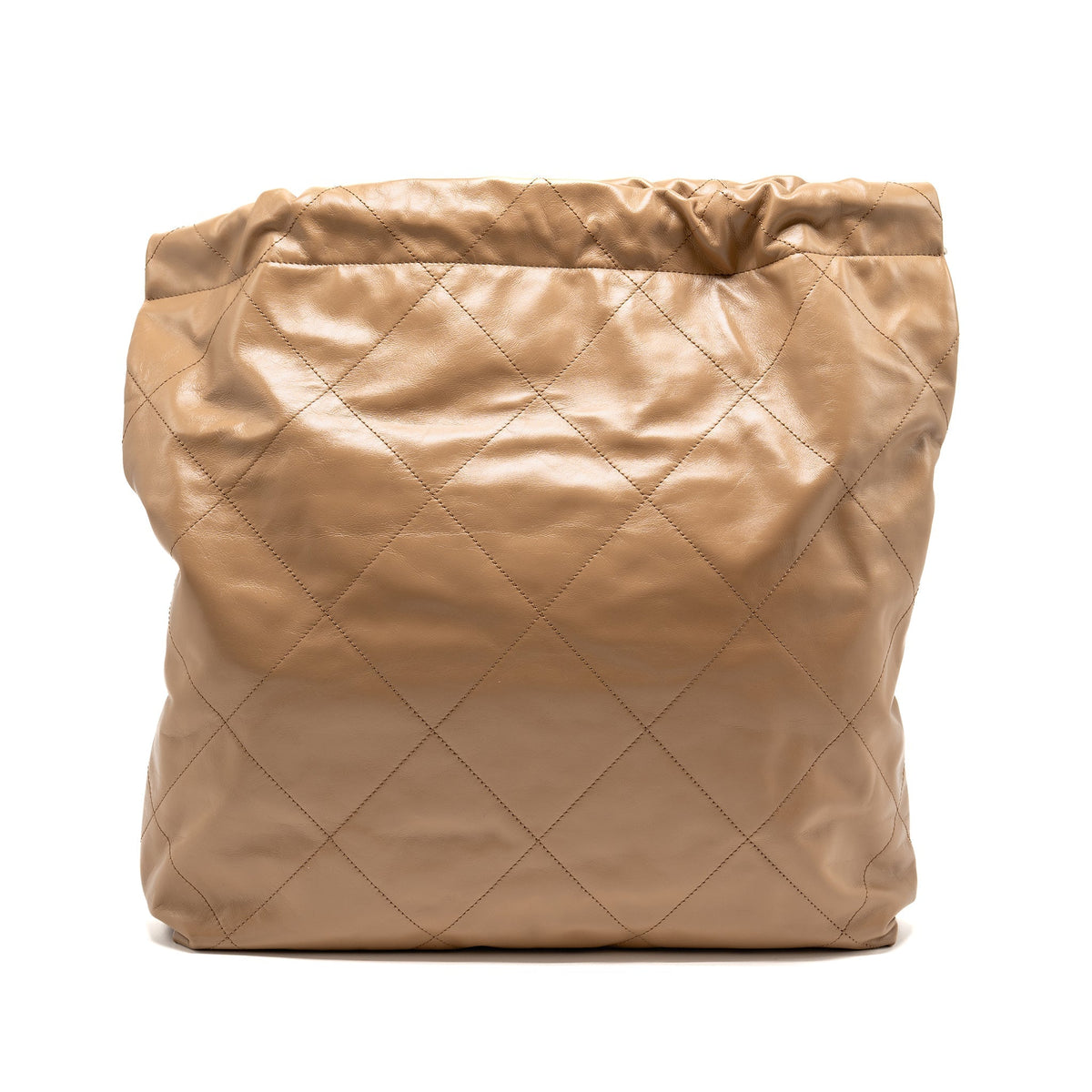 chanel-large-22-bag-shiny-calfskin-dark-beige-ghwmicrochip