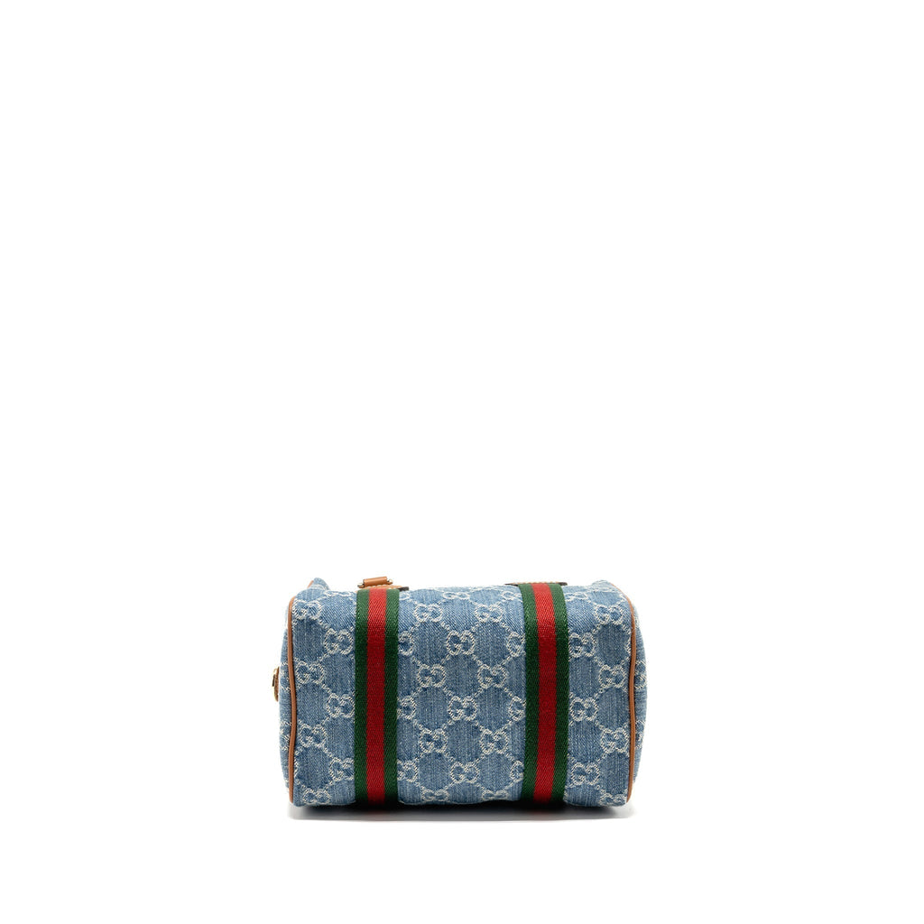 gucci-mini-gg-handbag-gg-denim-leather-light-blue-white-brown-ghw