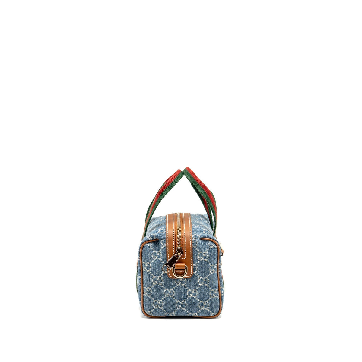 gucci-mini-gg-handbag-gg-denim-leather-light-blue-white-brown-ghw