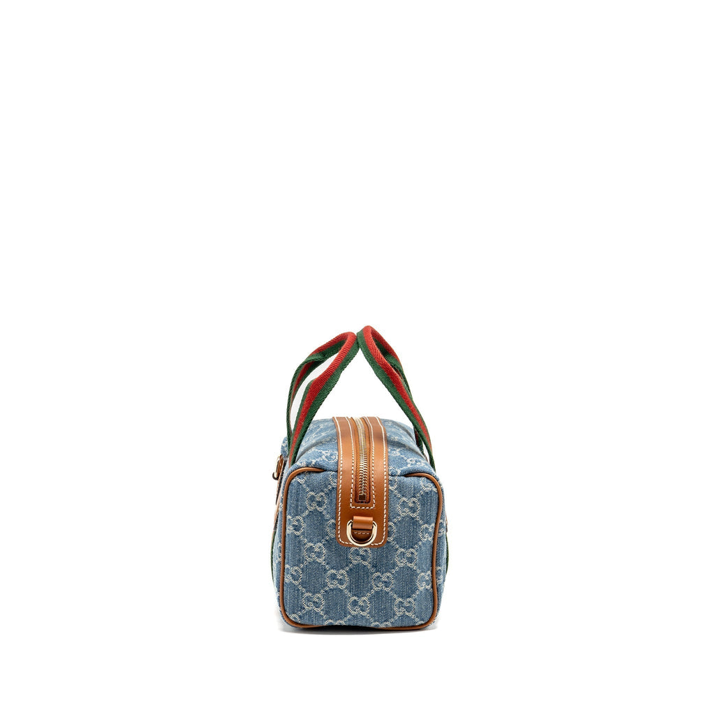 gucci-mini-gg-handbag-gg-denim-leather-light-blue-white-brown-ghw