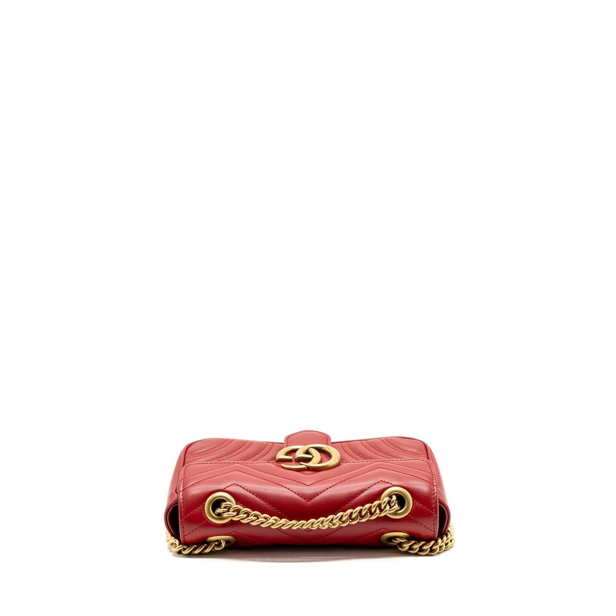 gucci-mini-gg-marmont-shoulder-bag-calfskin-red-ghw