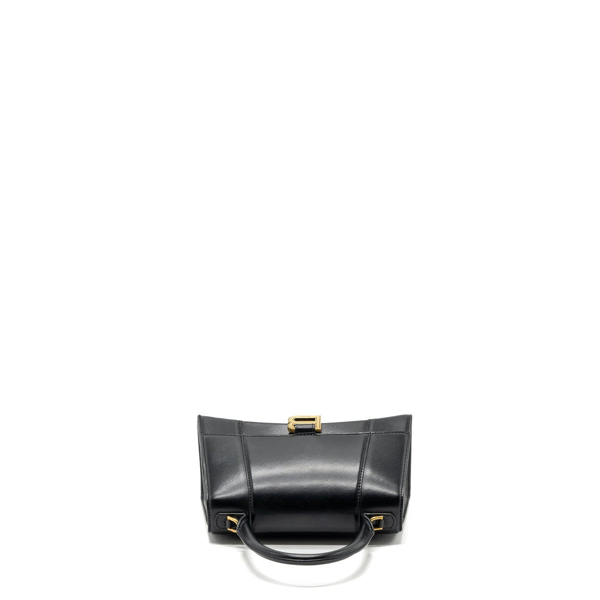 balenciaga-small-hourglass-bag-calfskin-black-ghw