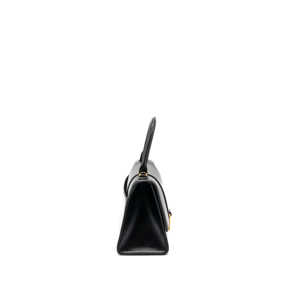 balenciaga-small-hourglass-bag-calfskin-black-ghw