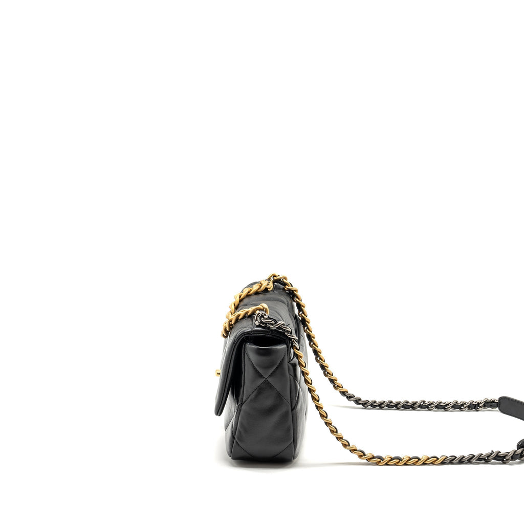 chanel-small-19-bag-lambskin-black-multicolour-hardware-microchip-6