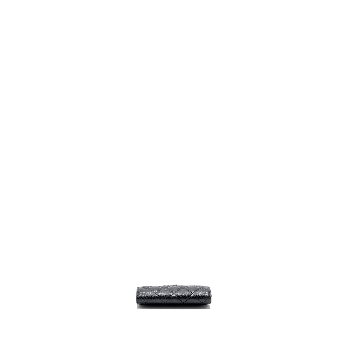chanel-classic-flap-card-holder-caviar-black-shw-microchip