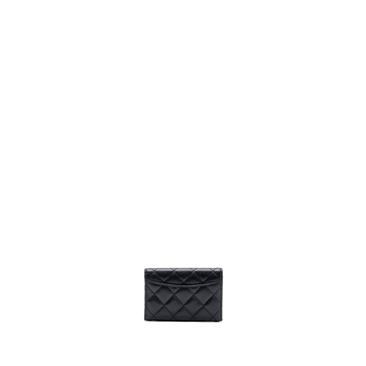 chanel-classic-flap-card-holder-caviar-black-shw-microchip