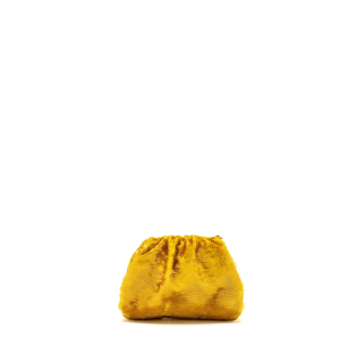 bottega-veneta-mini-pouch-sequin-gold-ghw