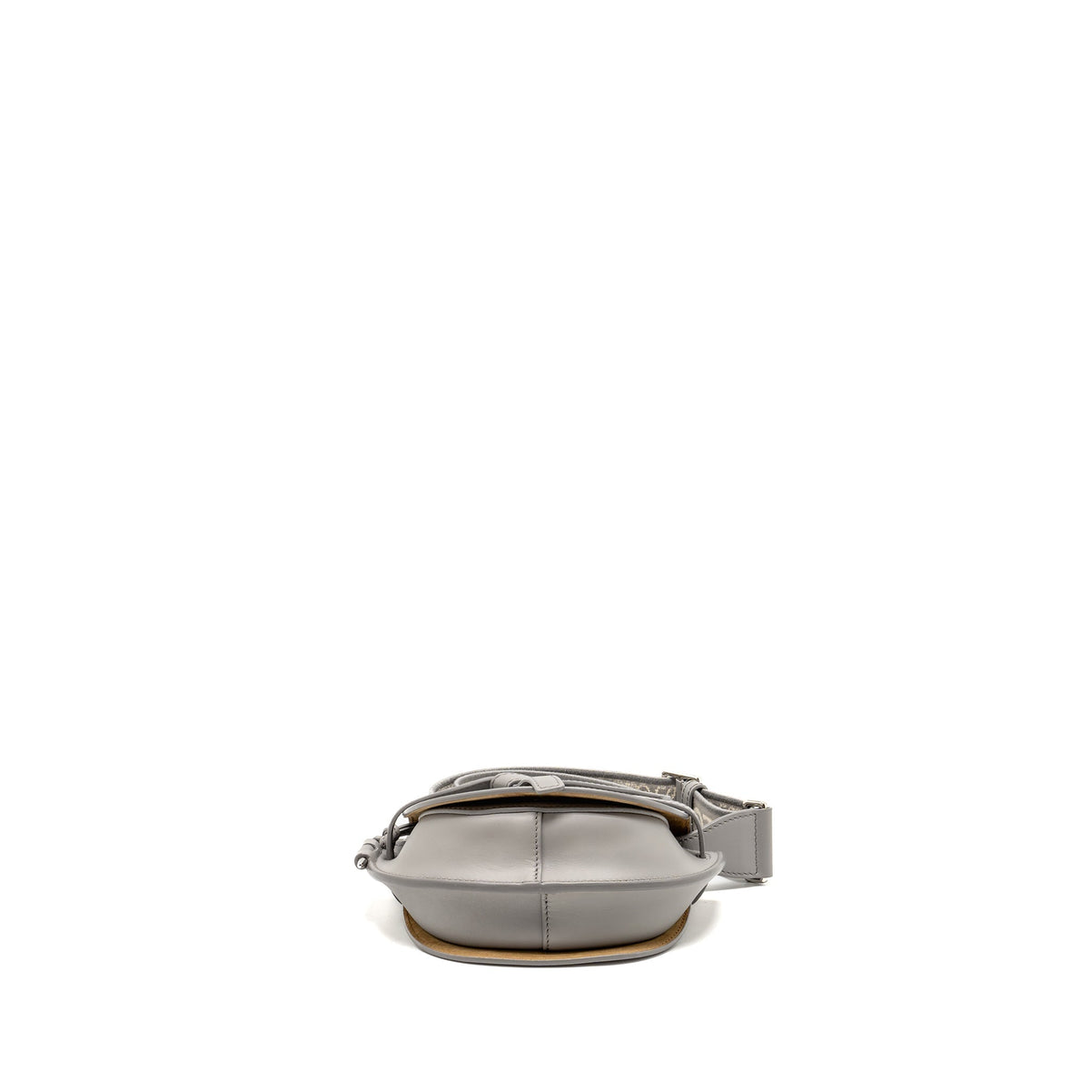loewe-mini-gate-dual-bag-soft-calfskin-jacquard-grey-shw-copy