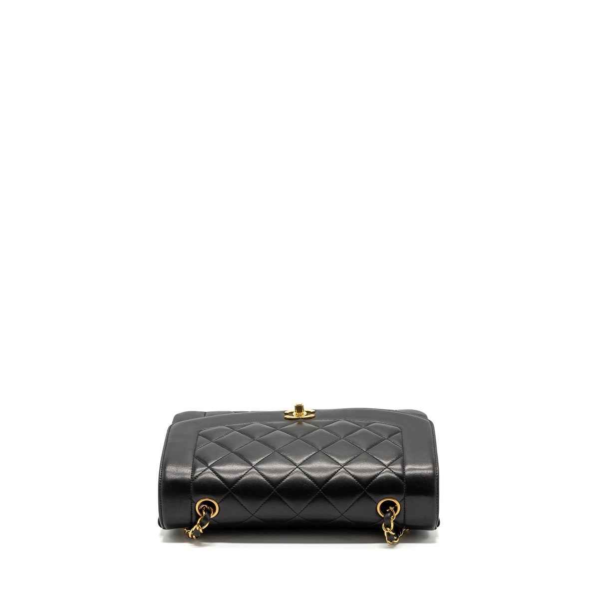 chanel-vintage-diana-flap-bag-lambskin-black-ghw