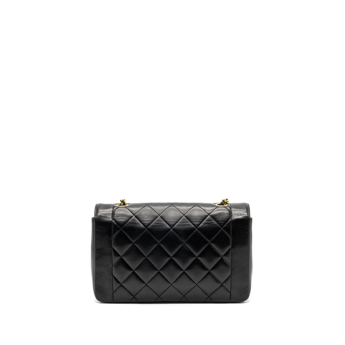 chanel-vintage-diana-flap-bag-lambskin-black-ghw