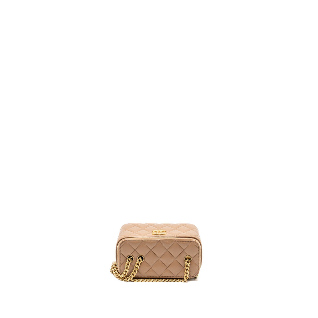 chanel-gold-pillar-long-vanity-case-with-adjustable-chain-lambskin-dark-beigemicrochip