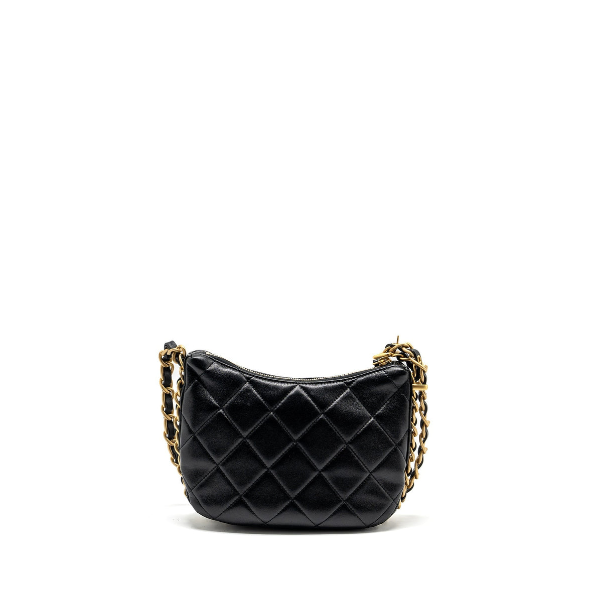 chanel-23k-hobo-bag-with-adjustable-chain-lambkin-black-ghw-microchip