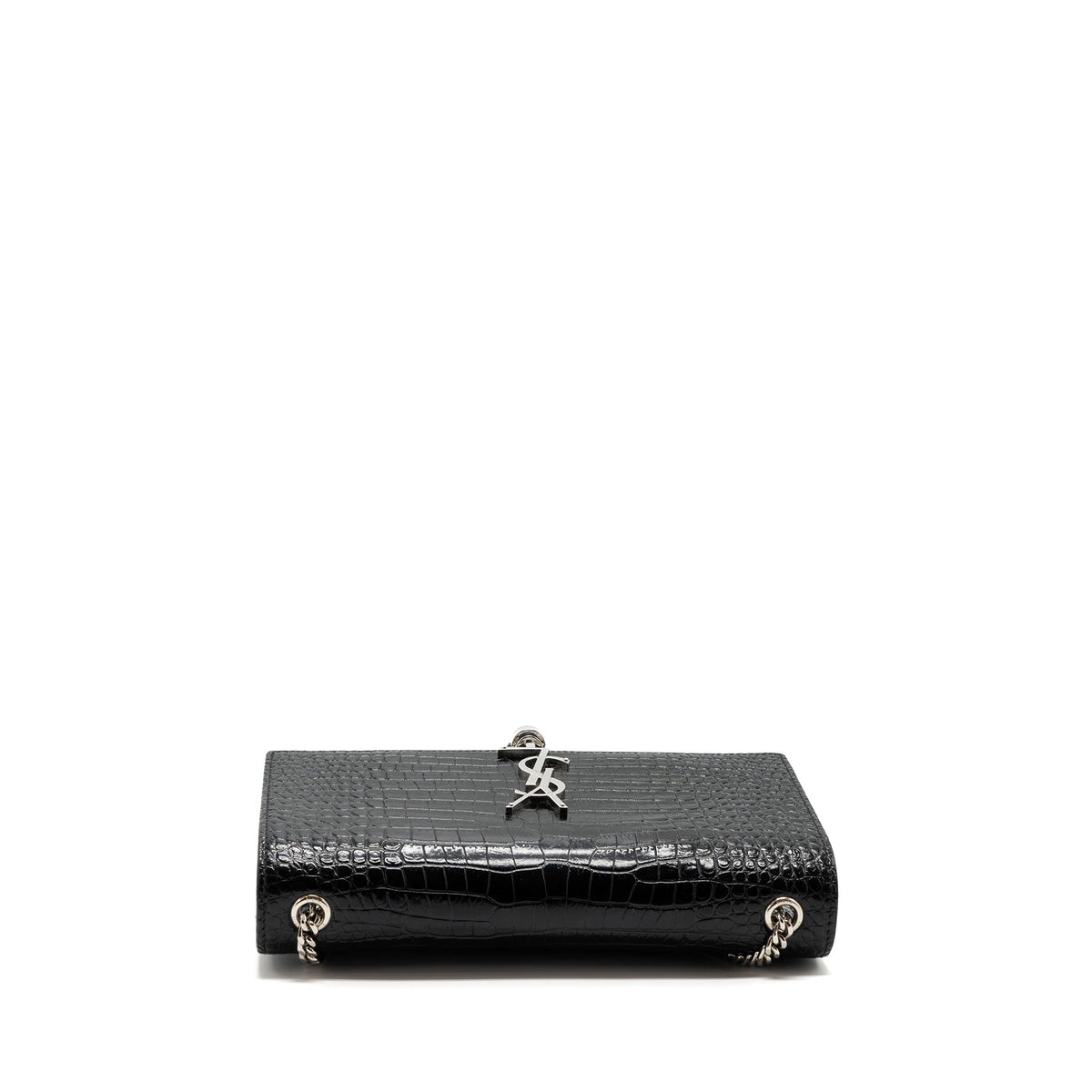 saint-laurent-ysl-kate-tassel-croc-embossed-calfskin-black-shw