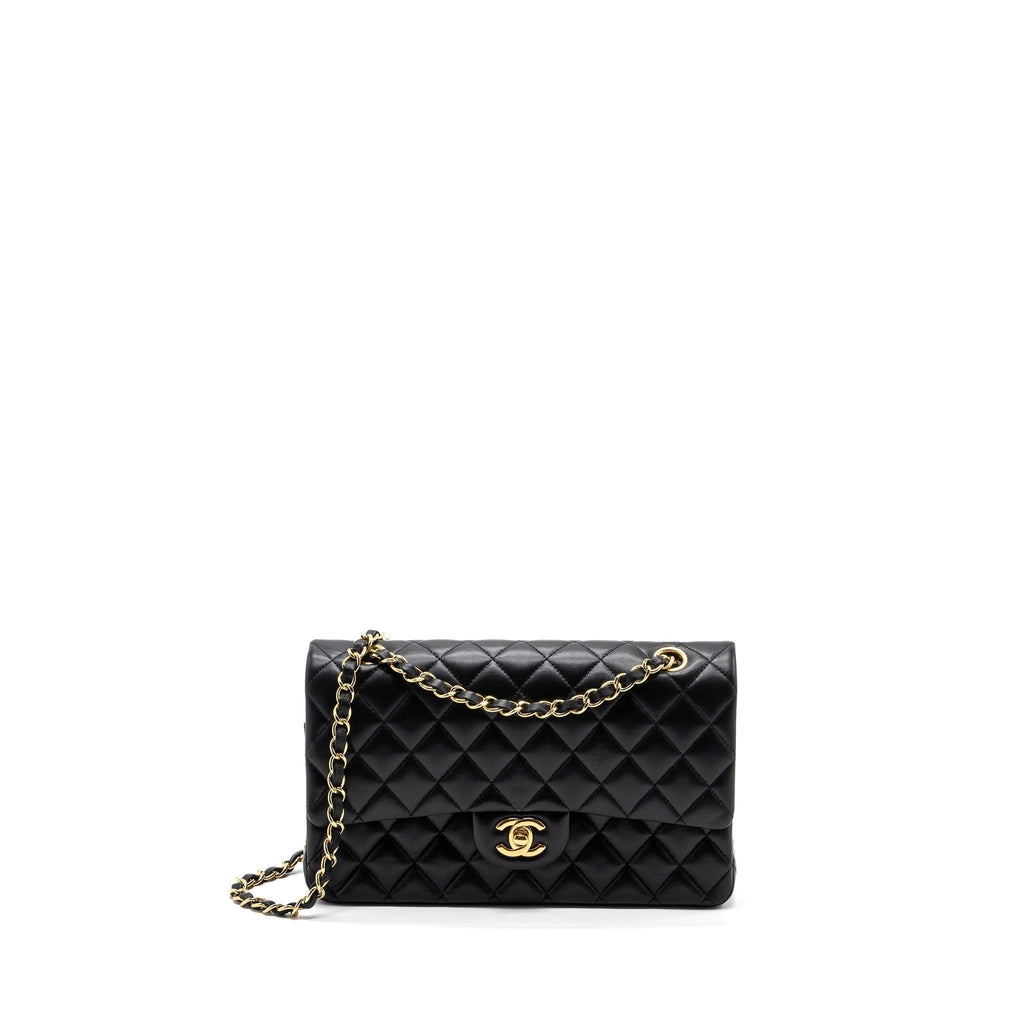 chanel-medium-classic-double-flap-bag-lambskin-black-ghw-3