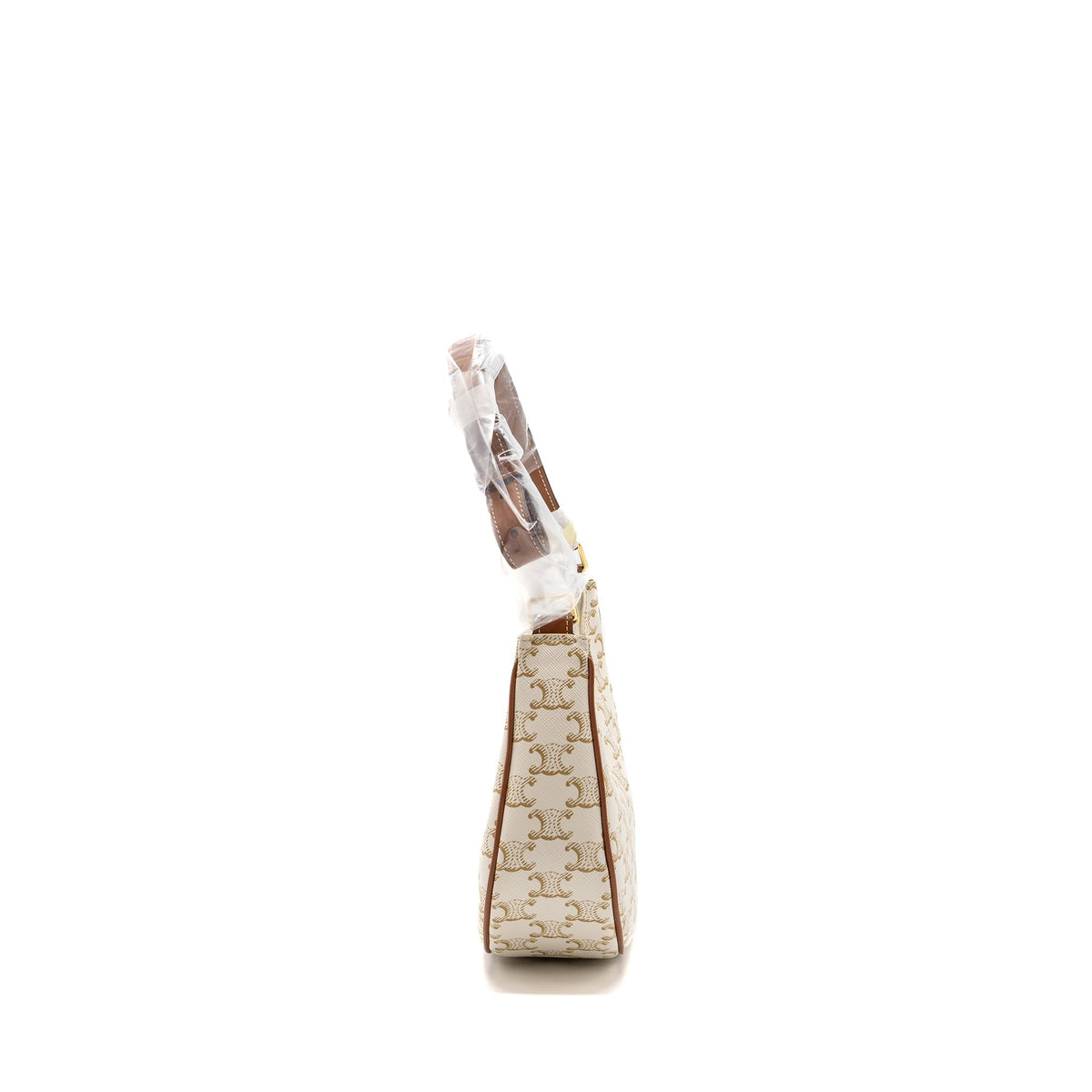 celine-ava-bag-triomphe-canvas-calfskin-white-ghw-2