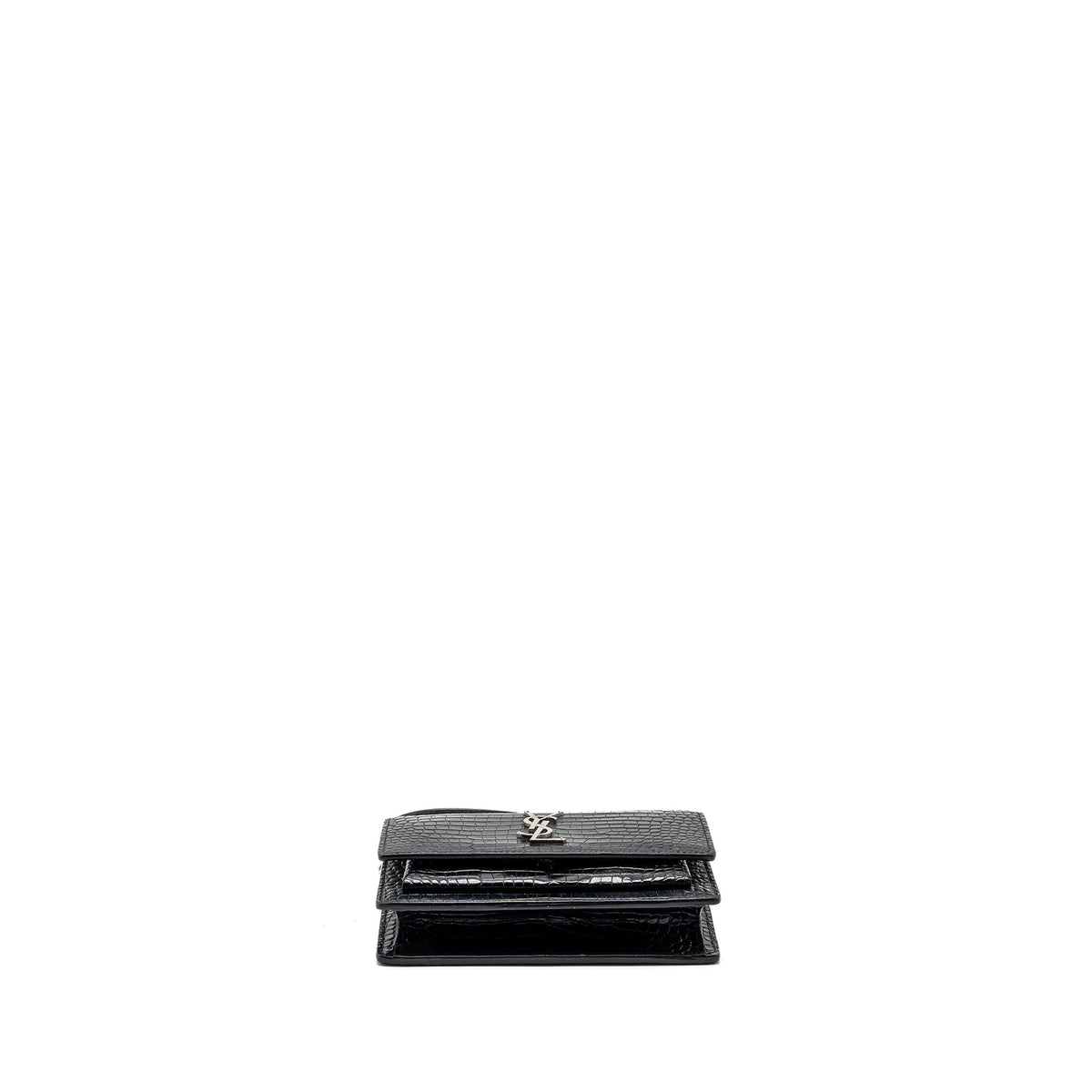 saint-laurent-ysl-sunset-bag-crocodile-embossed-calfskin-black-shw