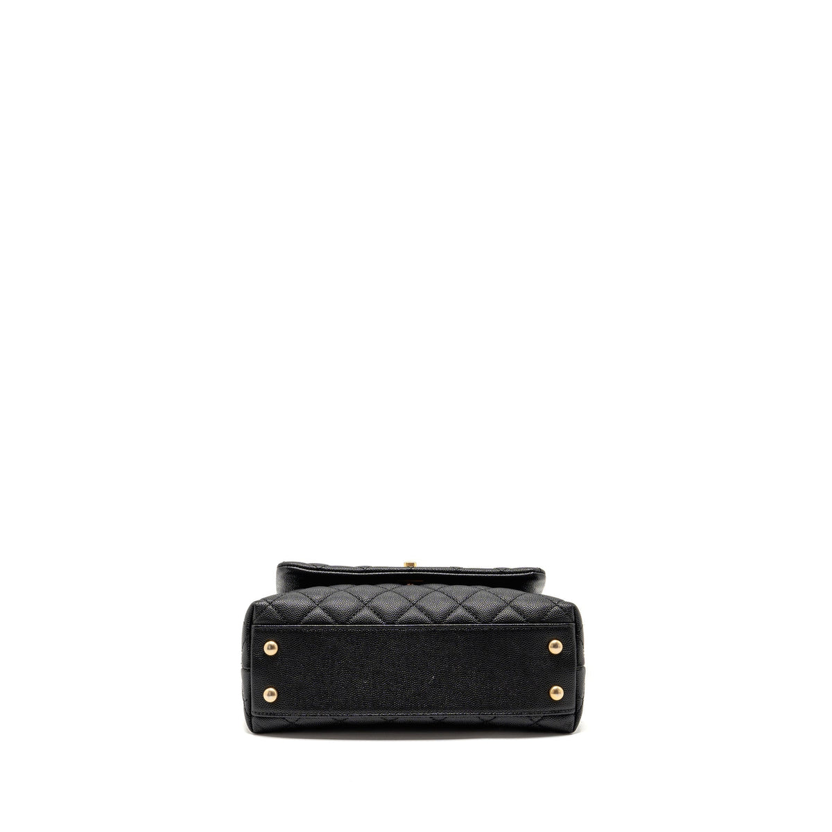 chanel-small-coco-handle-with-snake-embossed-handle-caviar-black-ghw